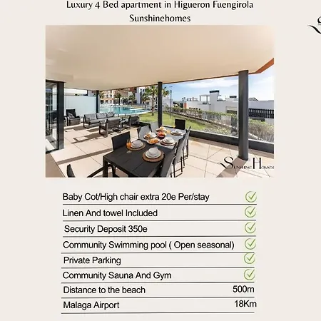 Luxury Escape With Pools, Gym & Sauna * フエンヒロラ